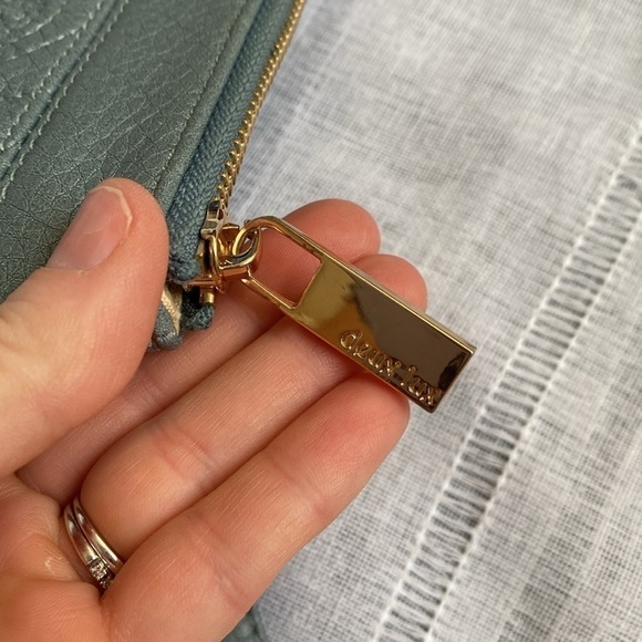 Deux Lux quilted wristlet with gold embellishments. - Picture 6 of 11